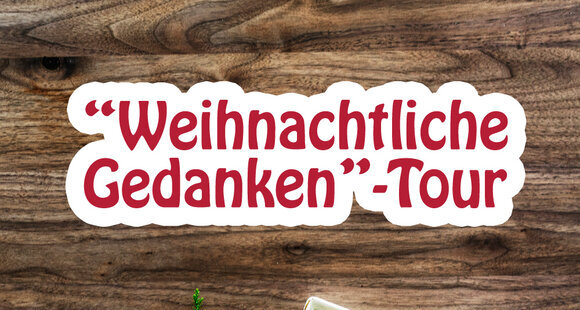 "Weihnachtliche Gedanken"-Tour - Kakao mit Marshmallow-Schneemann und weihnachtliche Plätzchen